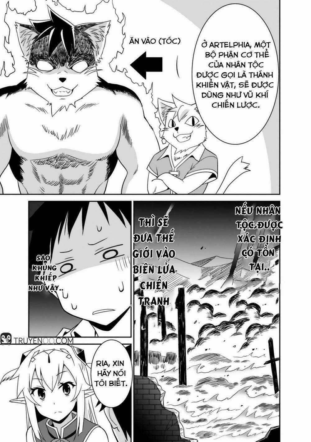 SAIKYOU NO SHUZOKU GA NINGEN DATTA KEN Chapter 2 trang 9