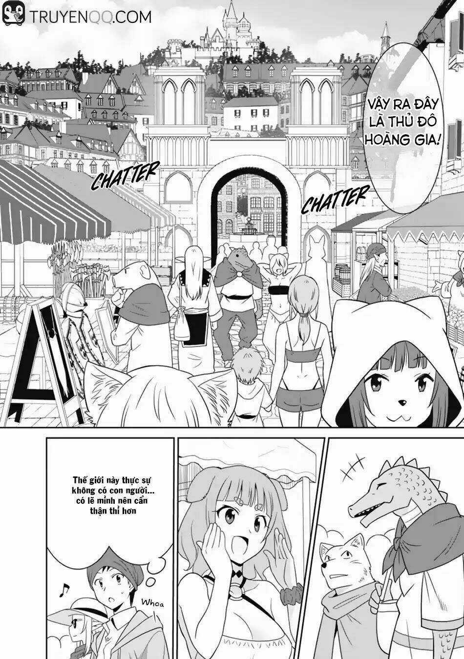 SAIKYOU NO SHUZOKU GA NINGEN DATTA KEN Chapter 20 trang 8