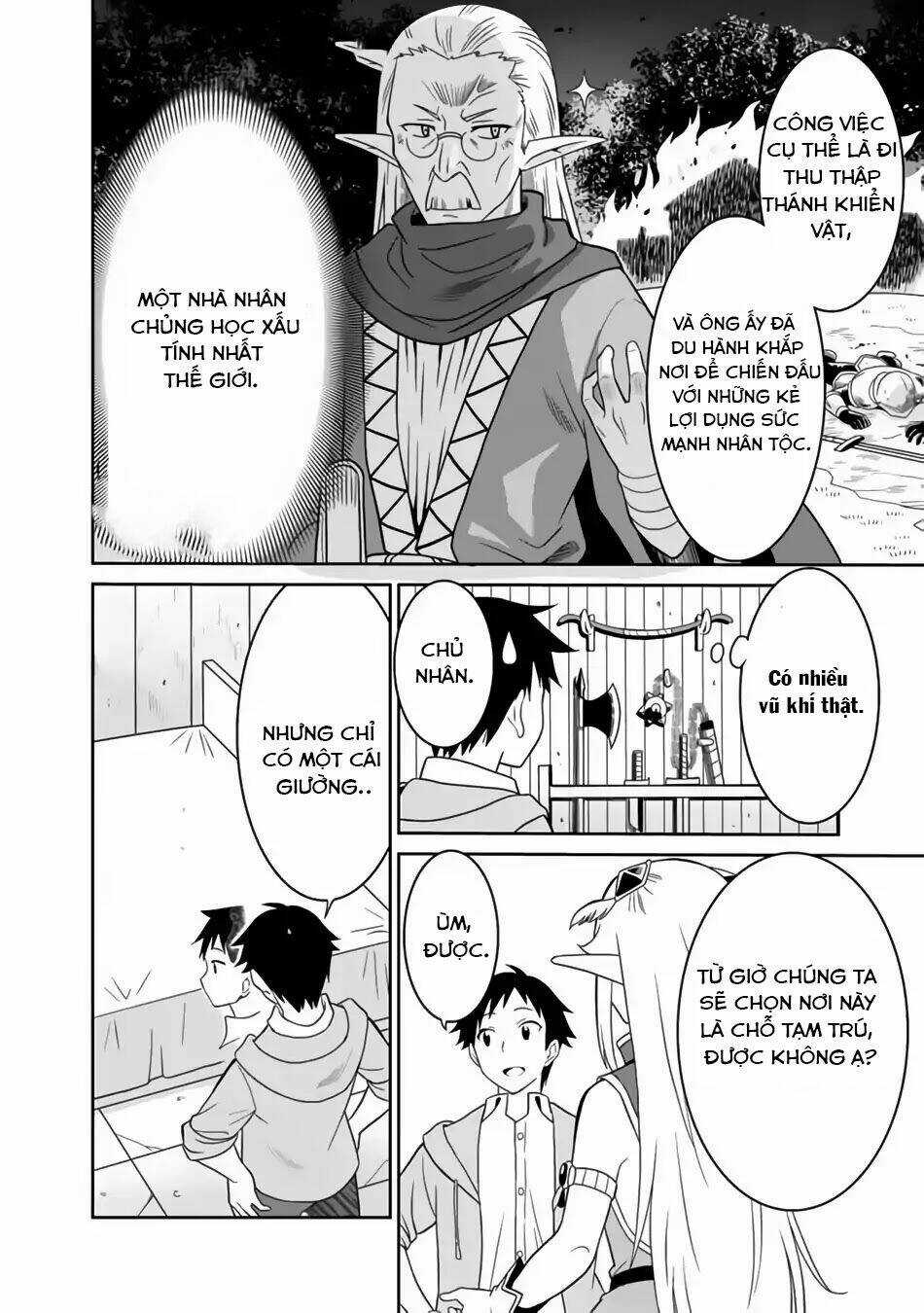 SAIKYOU NO SHUZOKU GA NINGEN DATTA KEN Chapter 3 trang 4