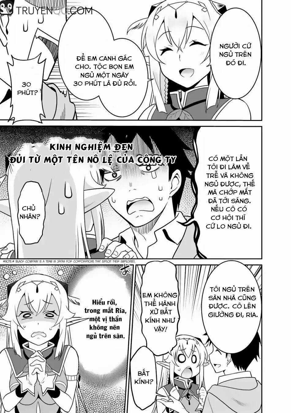 SAIKYOU NO SHUZOKU GA NINGEN DATTA KEN Chapter 3 trang 5