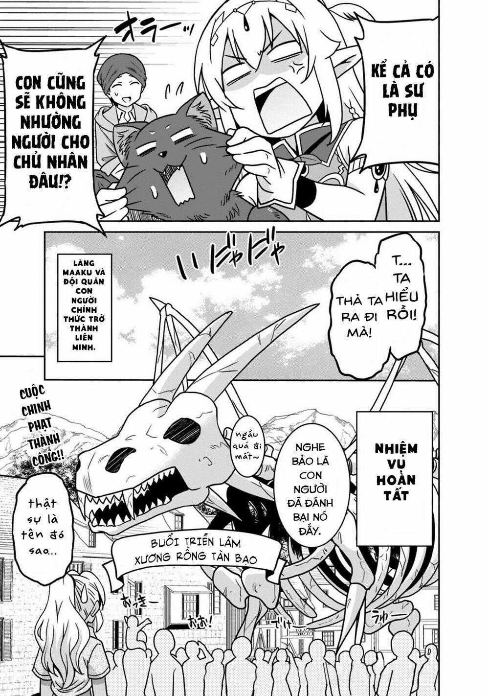 SAIKYOU NO SHUZOKU GA NINGEN DATTA KEN Chapter 38 trang 19