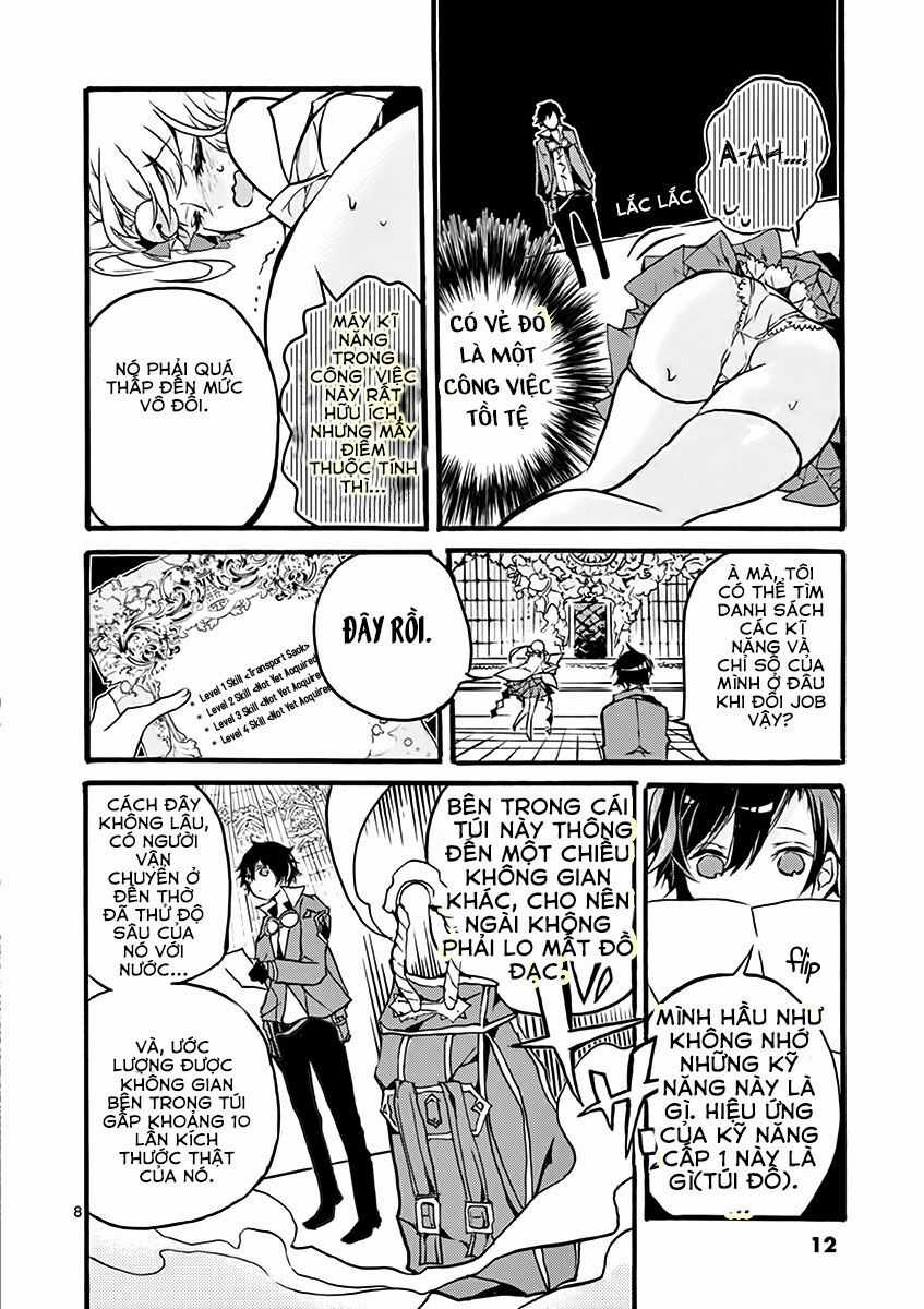 Saikyou-Shoku “Ryuu Kishi” Kara Shokyuu-Shoku “Hakobi-Ya” Ni Natta No Ni, Naze Ka Yuusha-Tachi Kara Chapter 1 trang 10