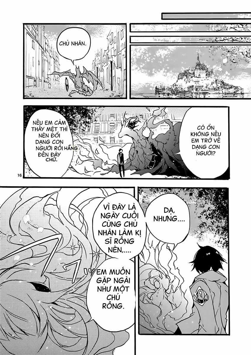 Saikyou-Shoku “Ryuu Kishi” Kara Shokyuu-Shoku “Hakobi-Ya” Ni Natta No Ni, Naze Ka Yuusha-Tachi Kara Chapter 1 trang 17