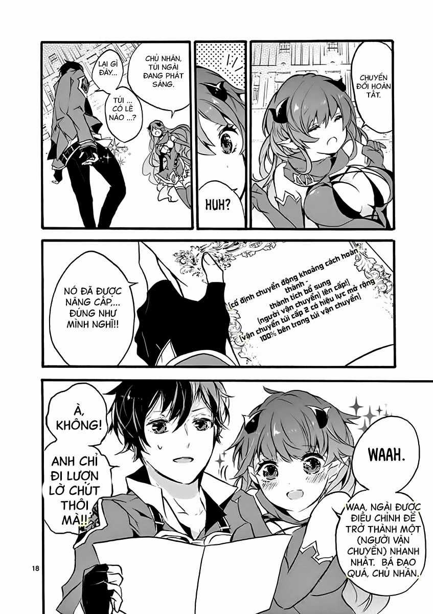 Saikyou-Shoku “Ryuu Kishi” Kara Shokyuu-Shoku “Hakobi-Ya” Ni Natta No Ni, Naze Ka Yuusha-Tachi Kara Chapter 1 trang 19