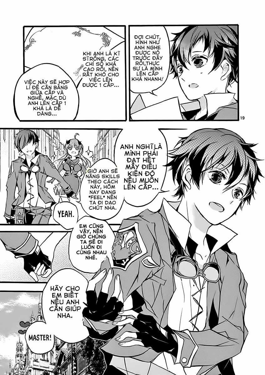 Saikyou-Shoku “Ryuu Kishi” Kara Shokyuu-Shoku “Hakobi-Ya” Ni Natta No Ni, Naze Ka Yuusha-Tachi Kara Chapter 1 trang 20