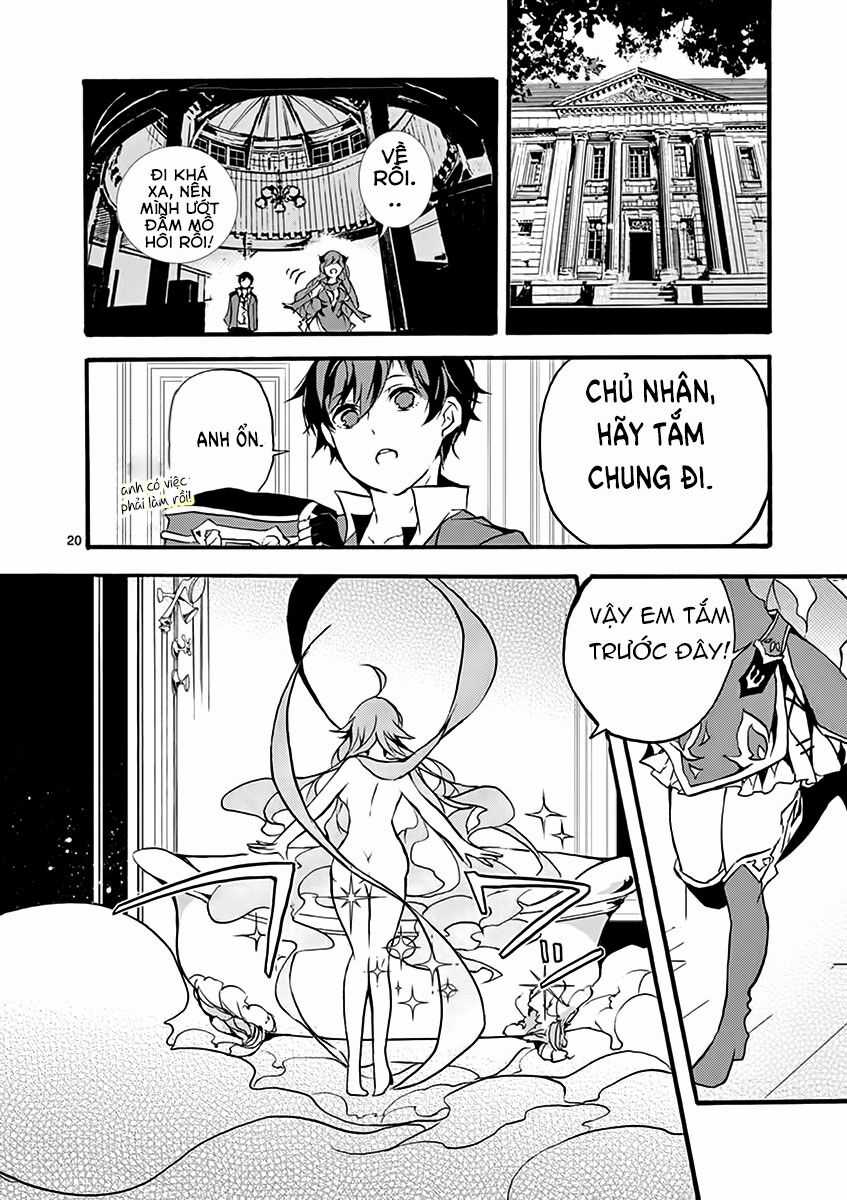 Saikyou-Shoku “Ryuu Kishi” Kara Shokyuu-Shoku “Hakobi-Ya” Ni Natta No Ni, Naze Ka Yuusha-Tachi Kara Chapter 1 trang 21