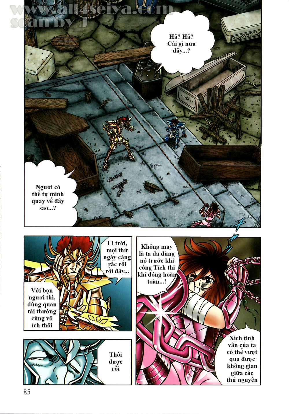 Saint Seiya: Next Dimension - The Myth Of Hades Chapter 37 trang 17