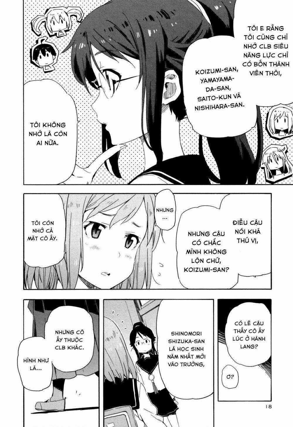 Saito-kun wa Chounouryokusha Rashii Chapter 13 trang 18