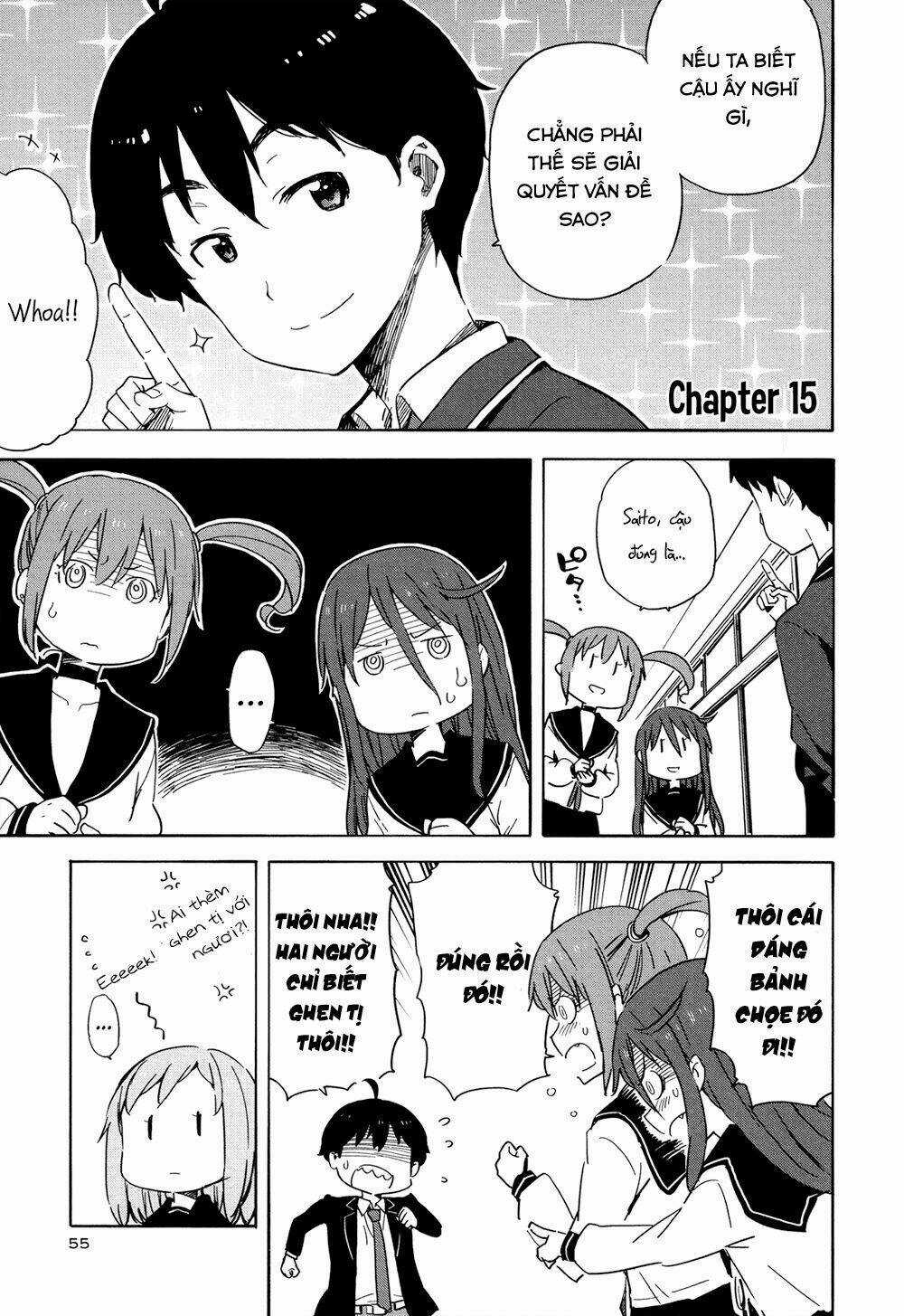 Saito-kun wa Chounouryokusha Rashii Chapter 15 trang 2