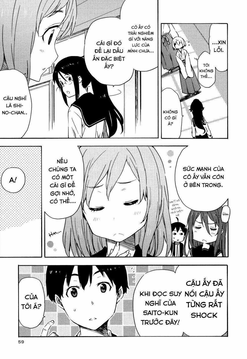 Saito-kun wa Chounouryokusha Rashii Chapter 15 trang 6