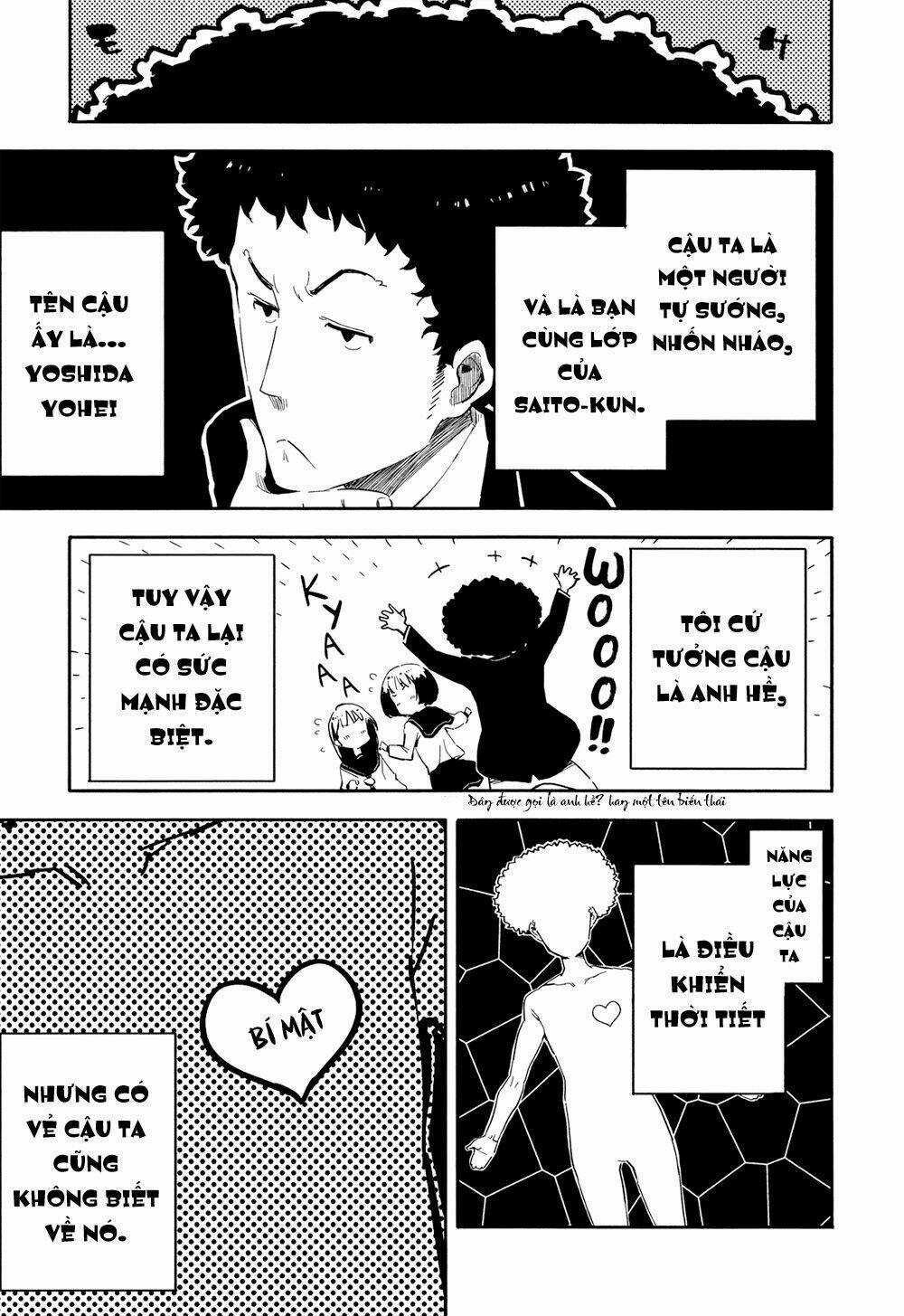 Saito-kun wa Chounouryokusha Rashii Chapter 16.5 trang 4