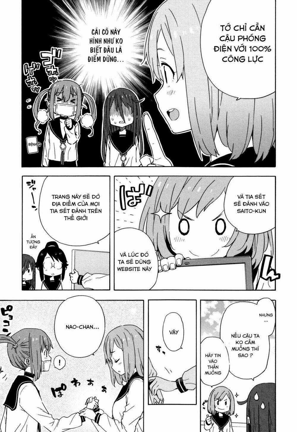 Saito-kun wa Chounouryokusha Rashii Chapter 21 trang 11