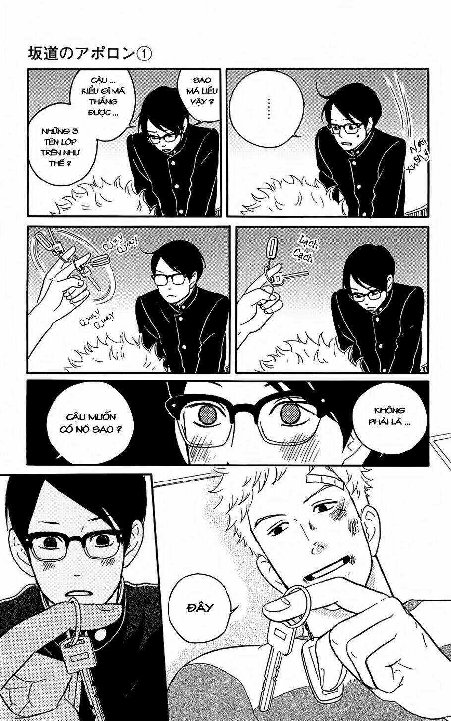 Sakamichi No Apollon Chapter 1 trang 33
