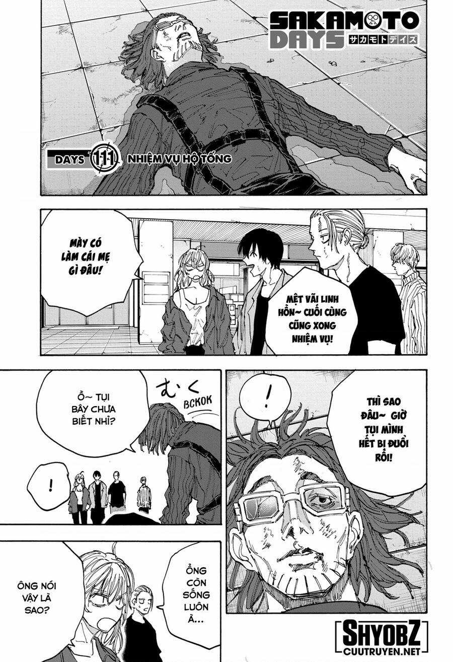 Sakamoto Days Chapter 111 trang 1