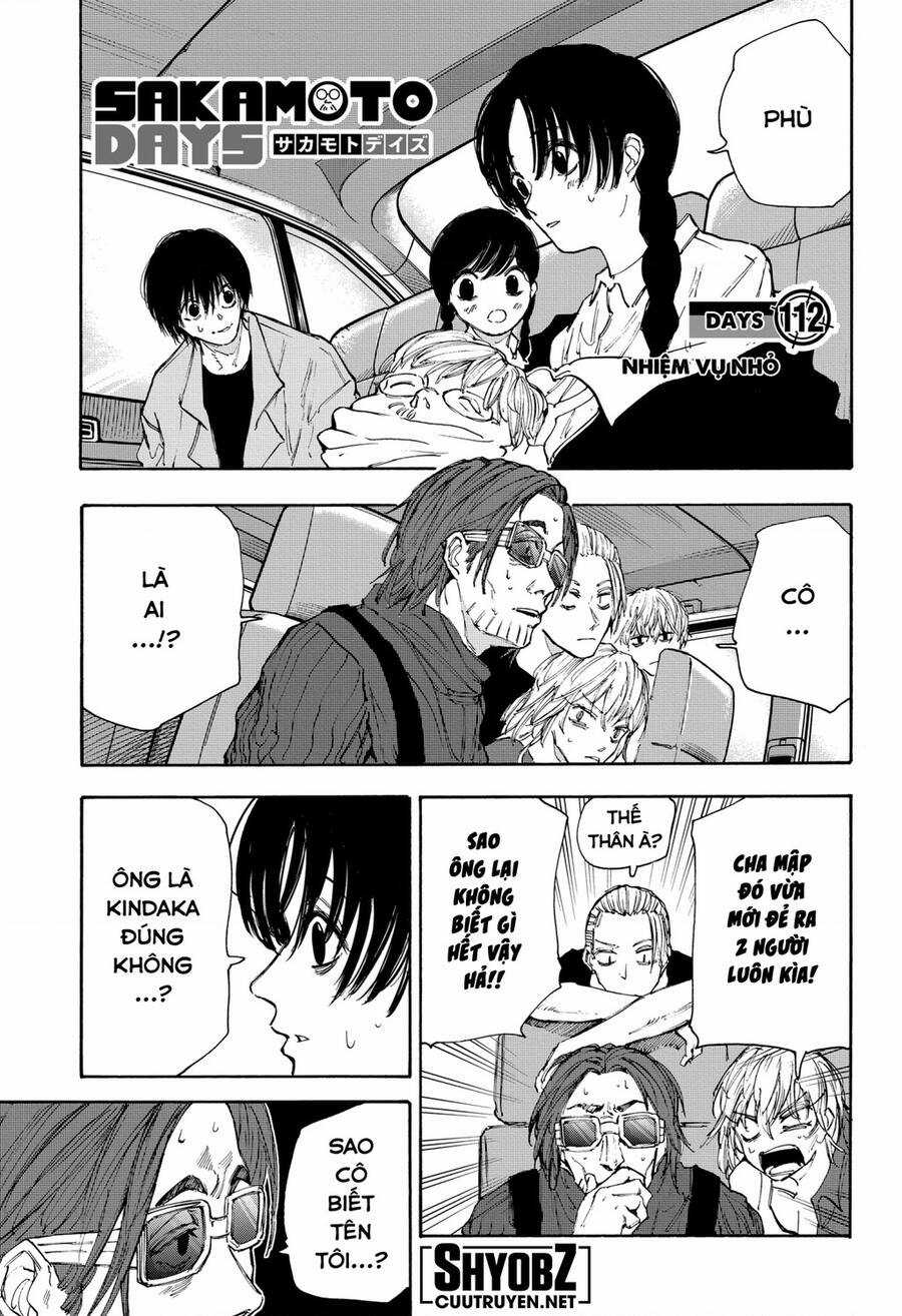 Sakamoto Days Chapter 112 trang 1