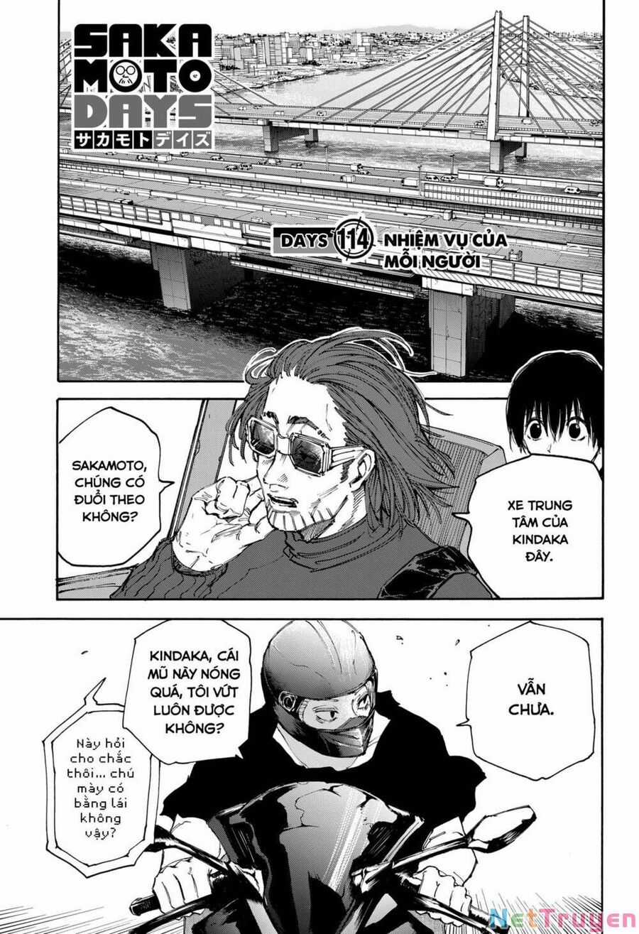 Sakamoto Days Chapter 114 trang 1