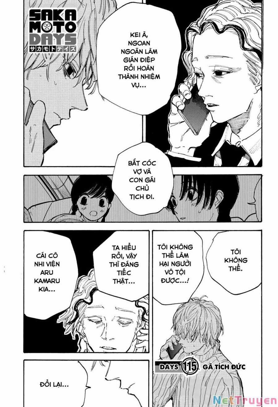 Sakamoto Days Chapter 115 trang 1