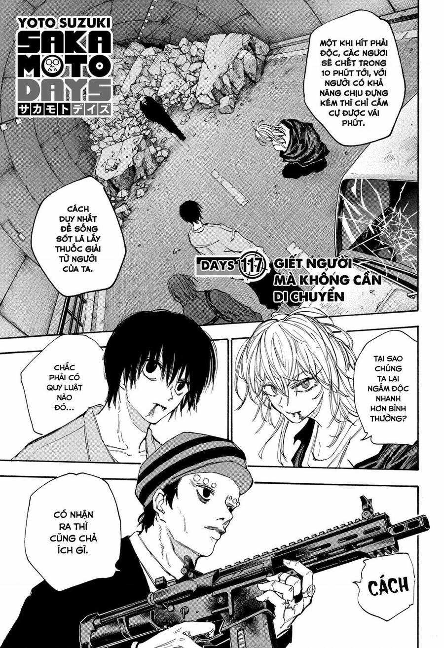 Sakamoto Days Chapter 117 trang 1