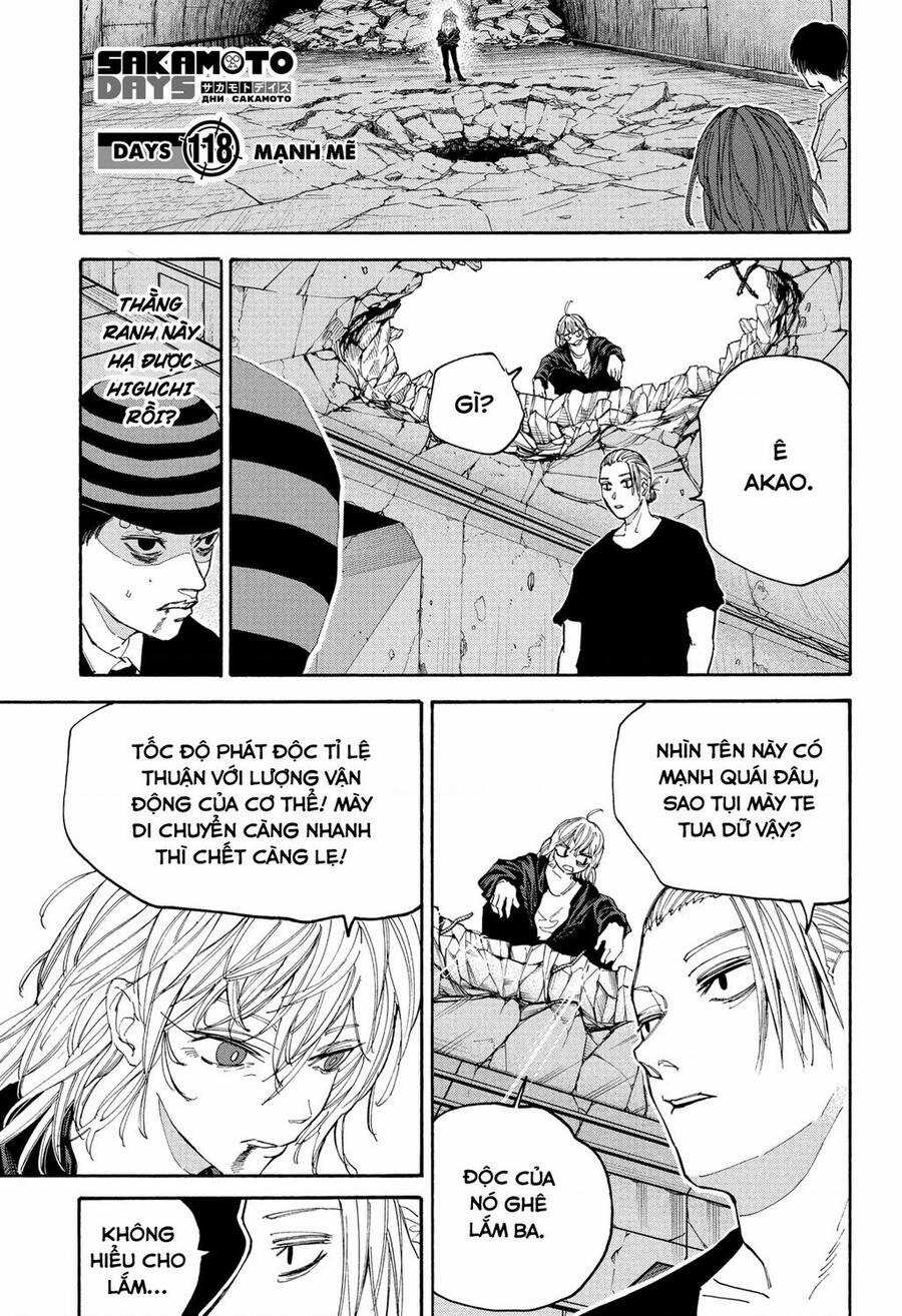 Sakamoto Days Chapter 118 trang 1