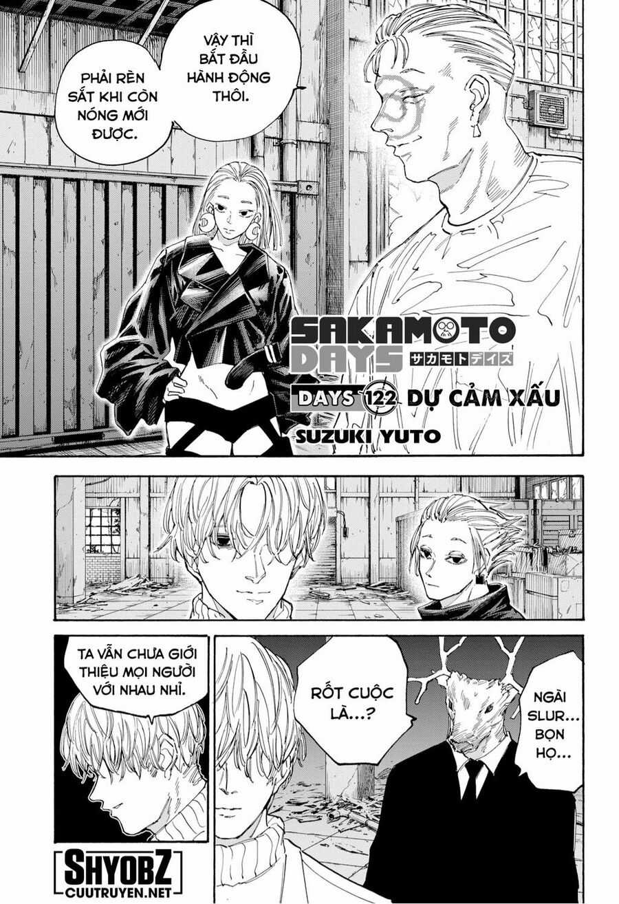 Sakamoto Days Chapter 122 trang 1