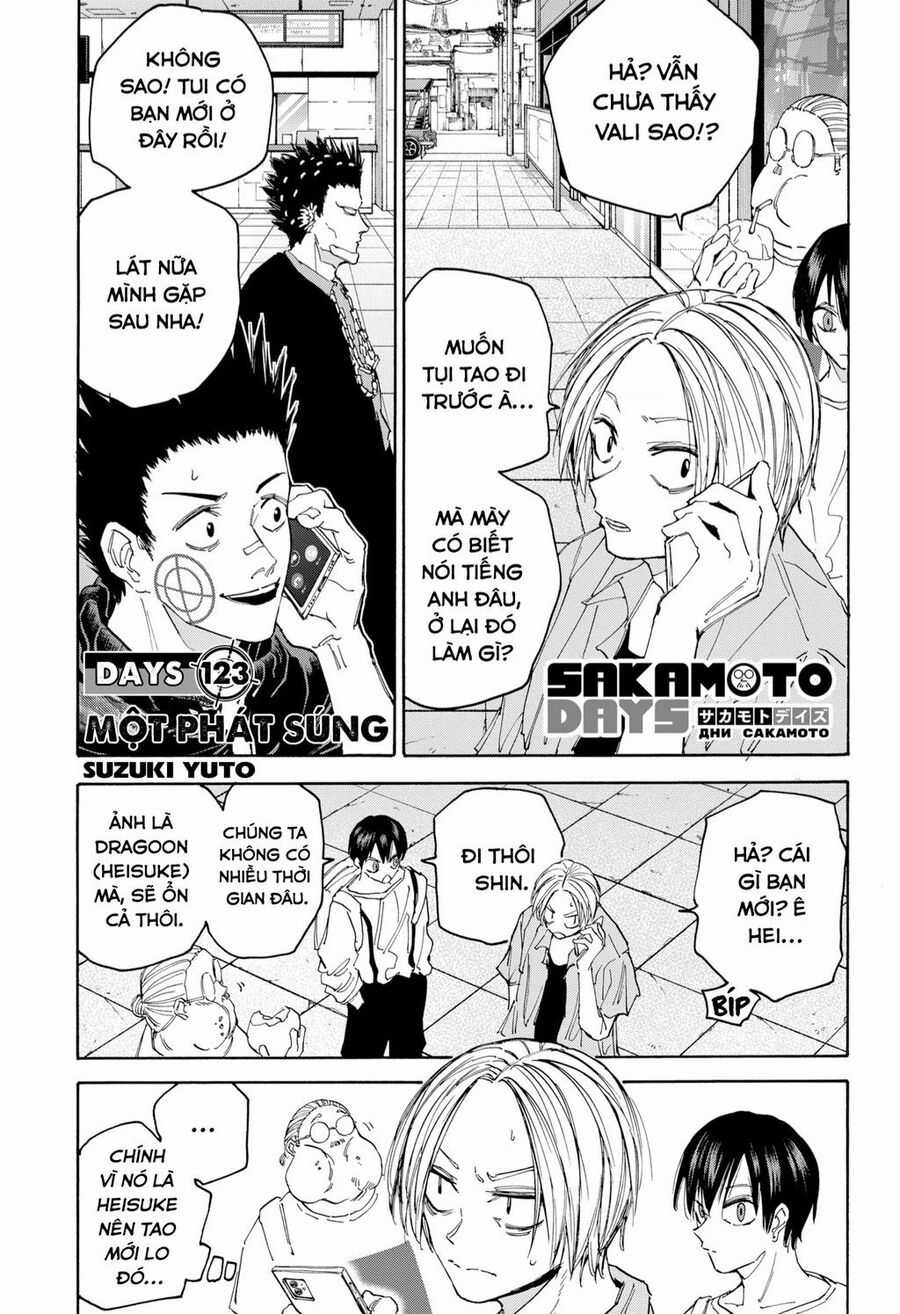 Sakamoto Days Chapter 123 trang 1