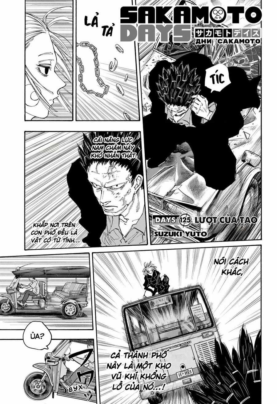 Sakamoto Days Chapter 125 trang 1