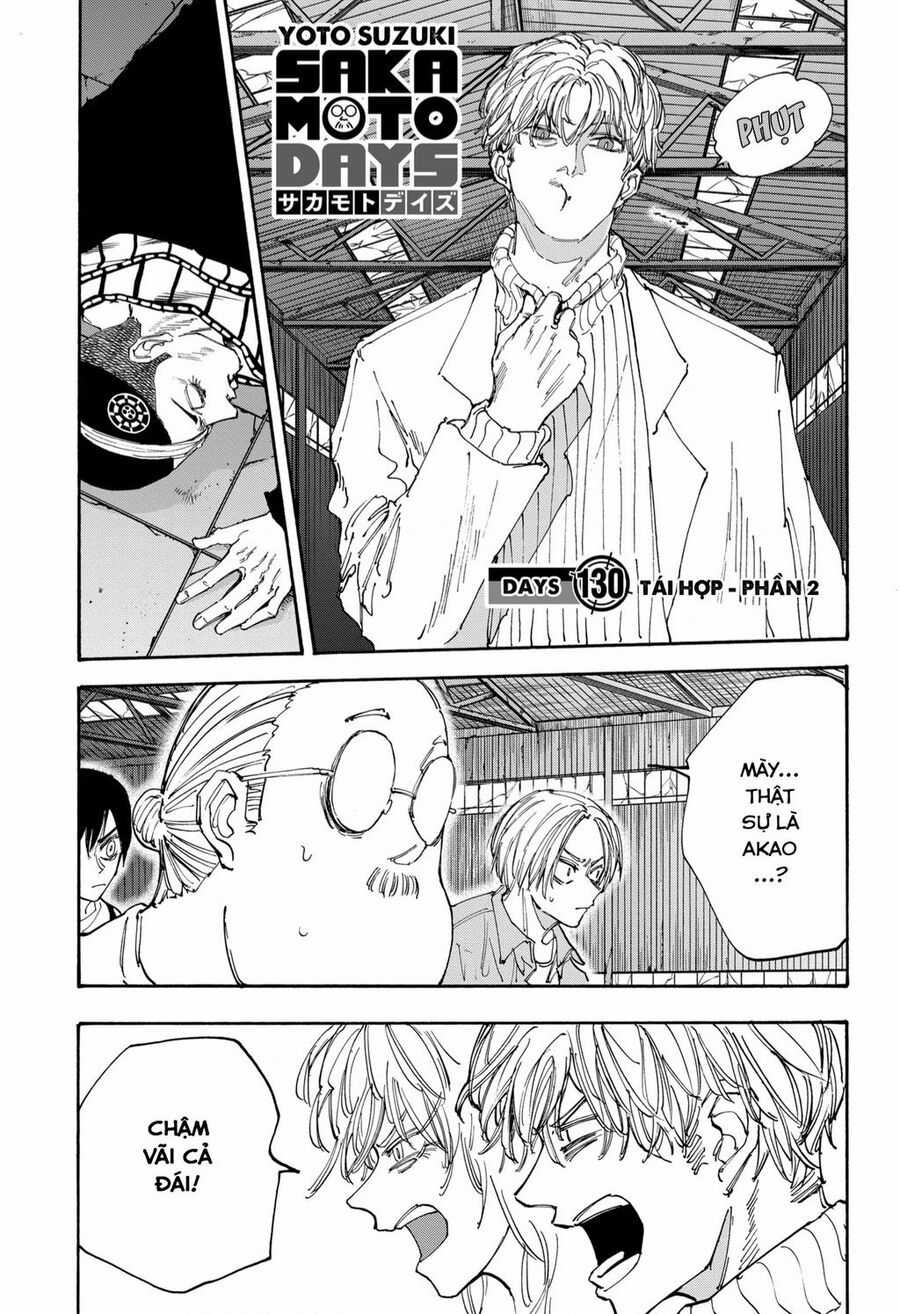 Sakamoto Days Chapter 130 trang 1