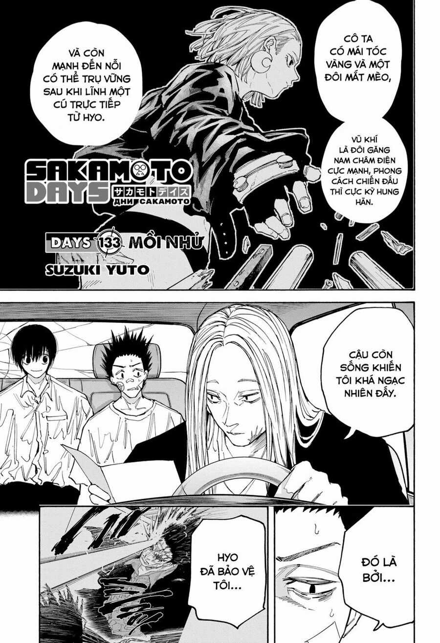 Sakamoto Days Chapter 133 trang 1