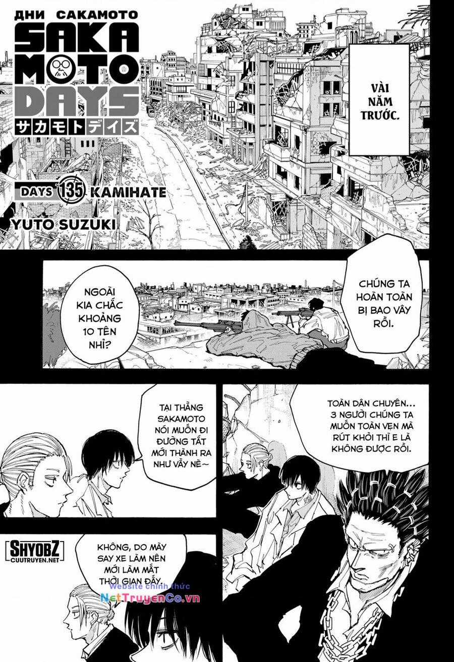Sakamoto Days Chapter 135 trang 1