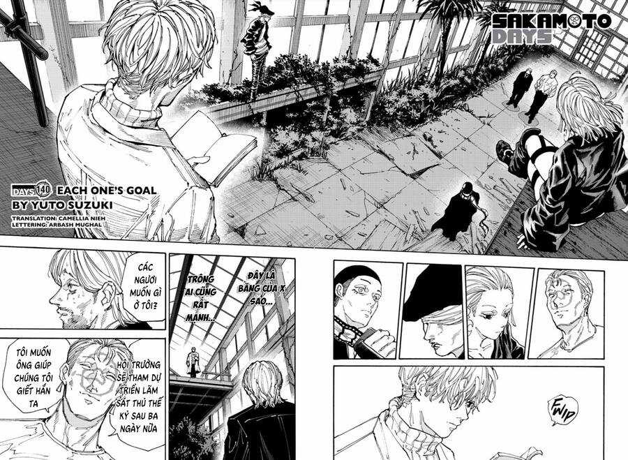 Sakamoto Days Chapter 140 trang 1