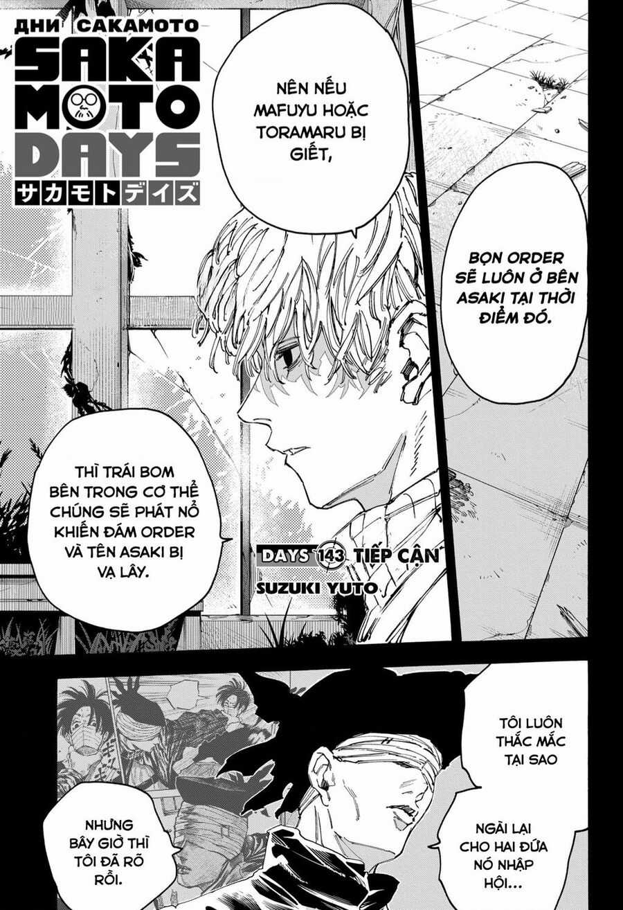 Sakamoto Days Chapter 143 trang 1