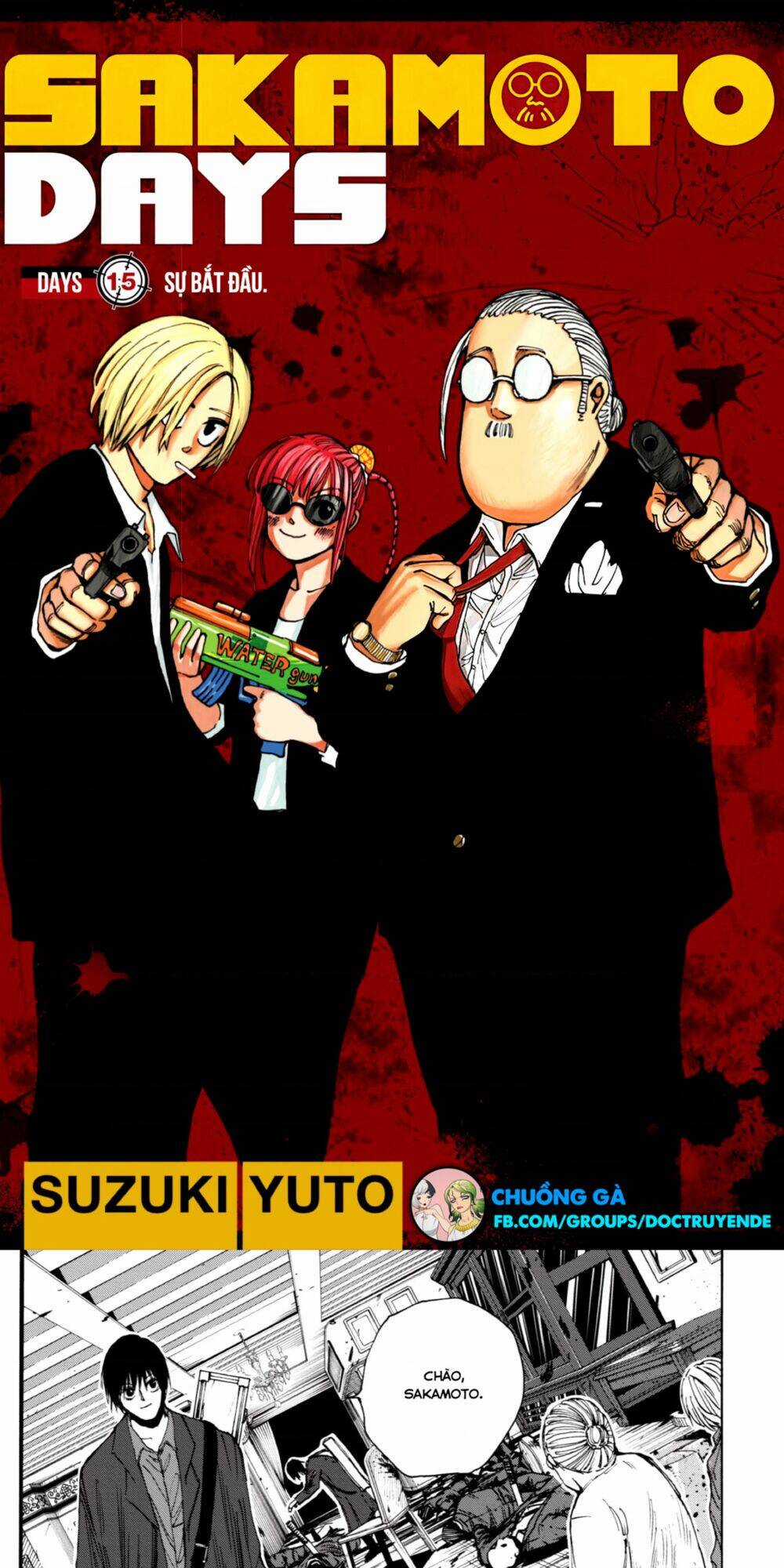 Sakamoto Days Chapter 15 trang 0