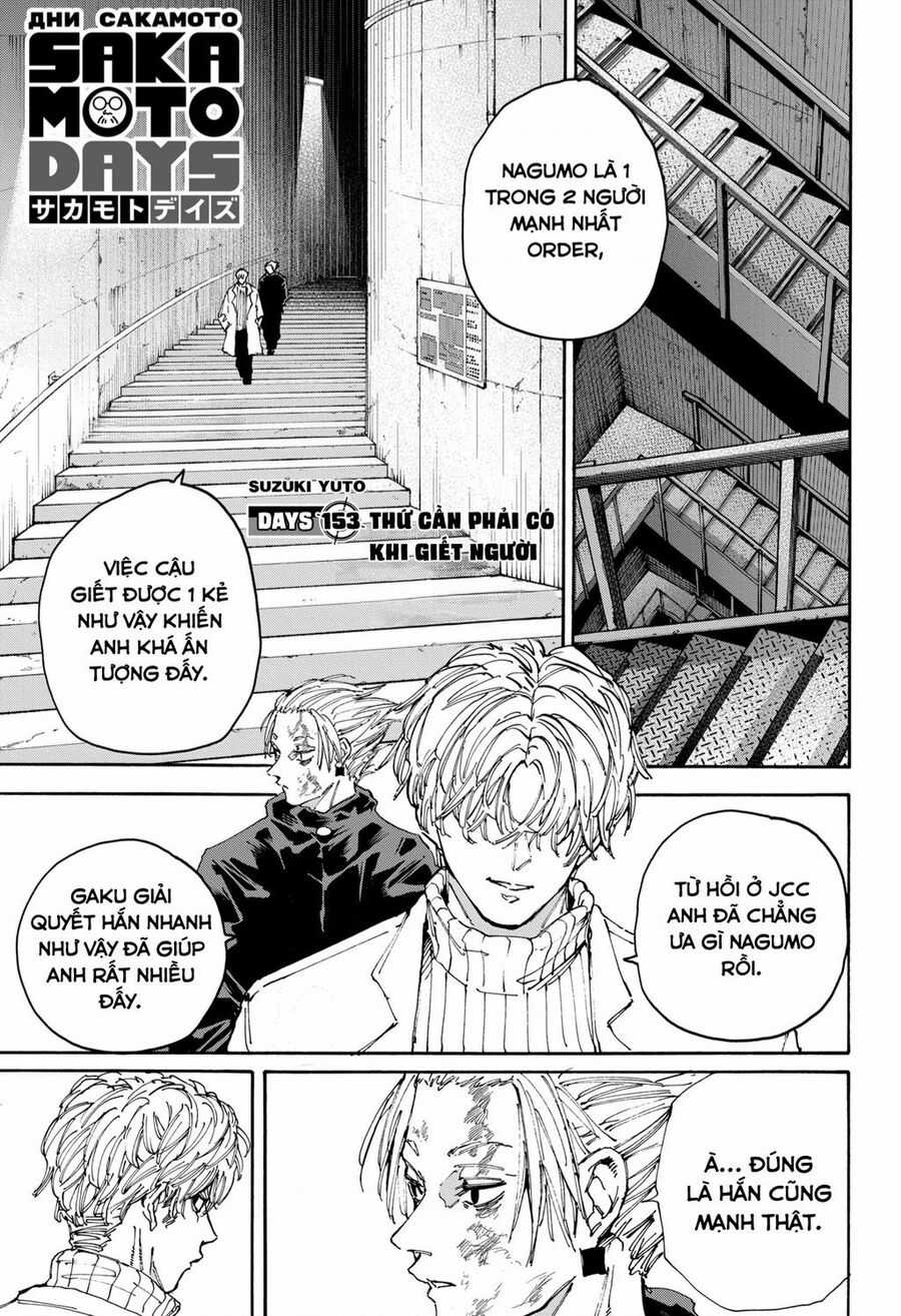 Sakamoto Days Chapter 153 trang 1