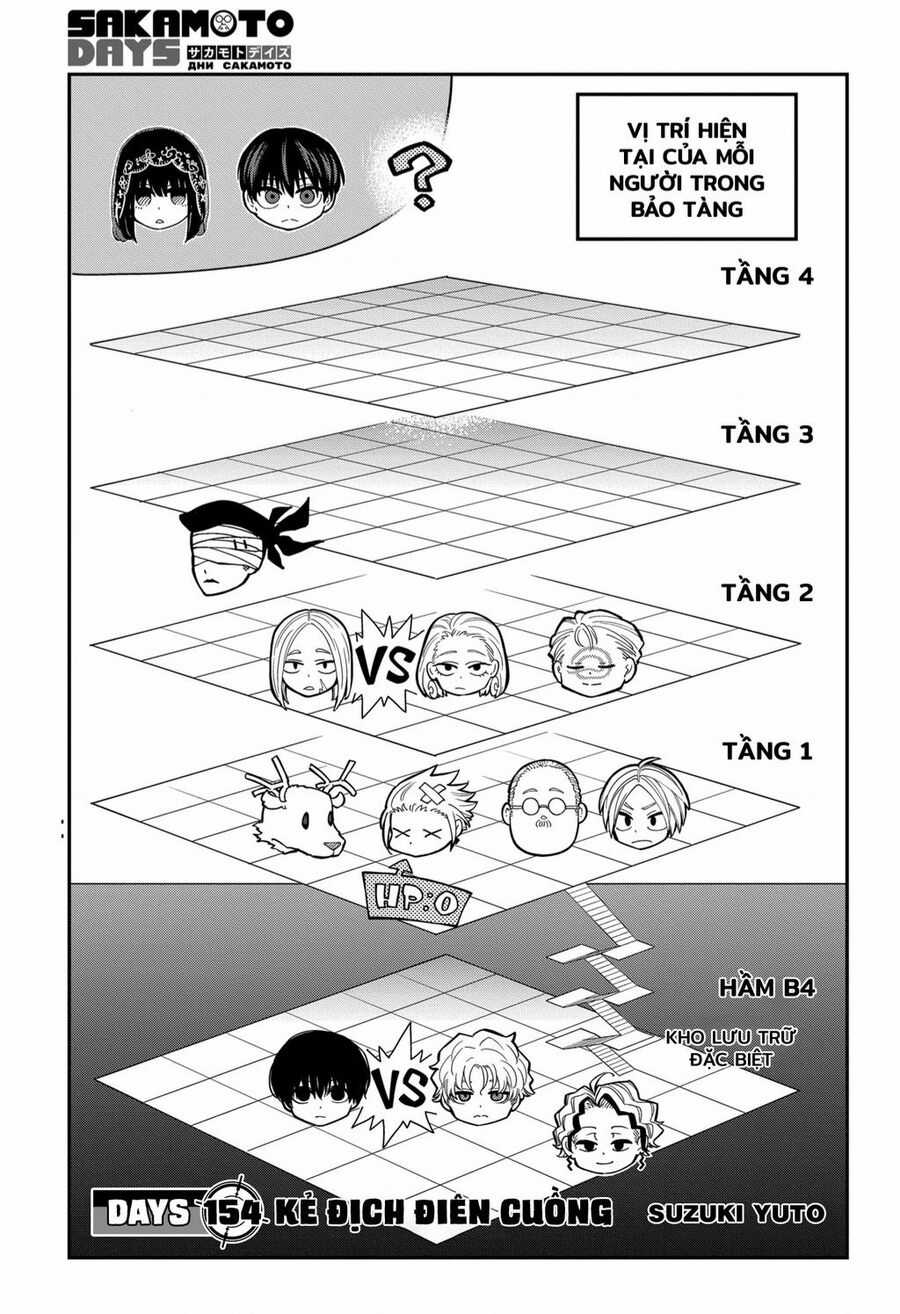 Sakamoto Days Chapter 154 trang 1