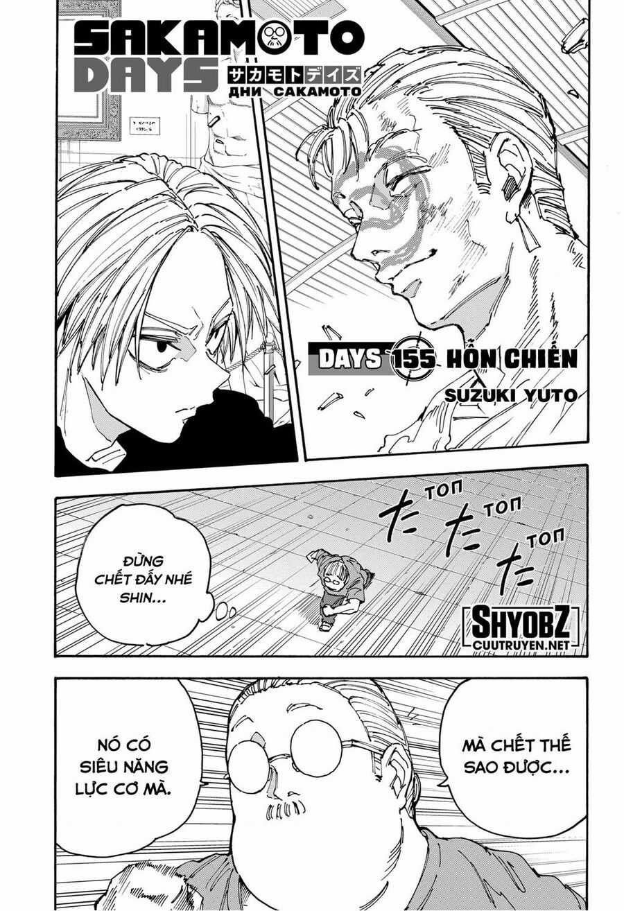 Sakamoto Days Chapter 155 trang 1