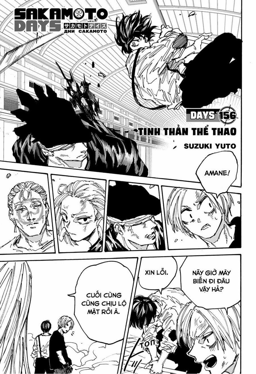 Sakamoto Days Chapter 156 trang 1