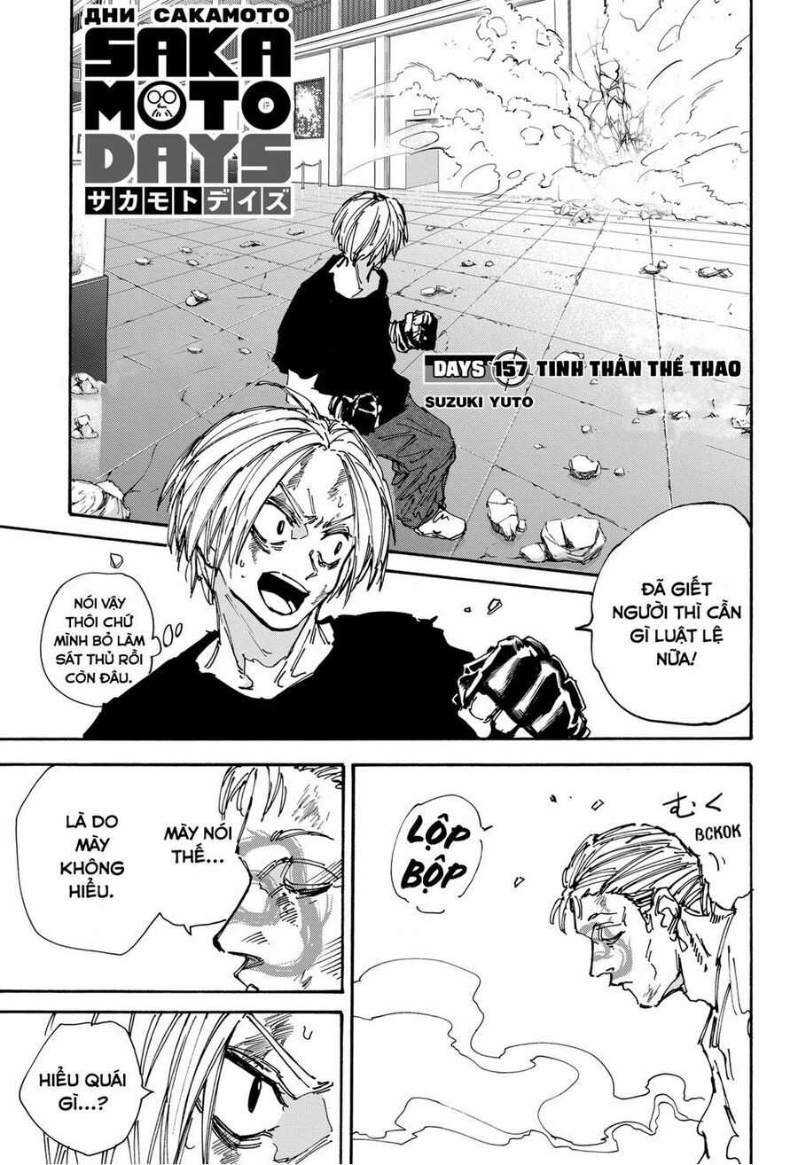 Sakamoto Days Chapter 157 trang 1