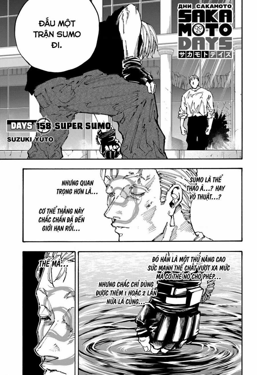 Sakamoto Days Chapter 158 trang 1