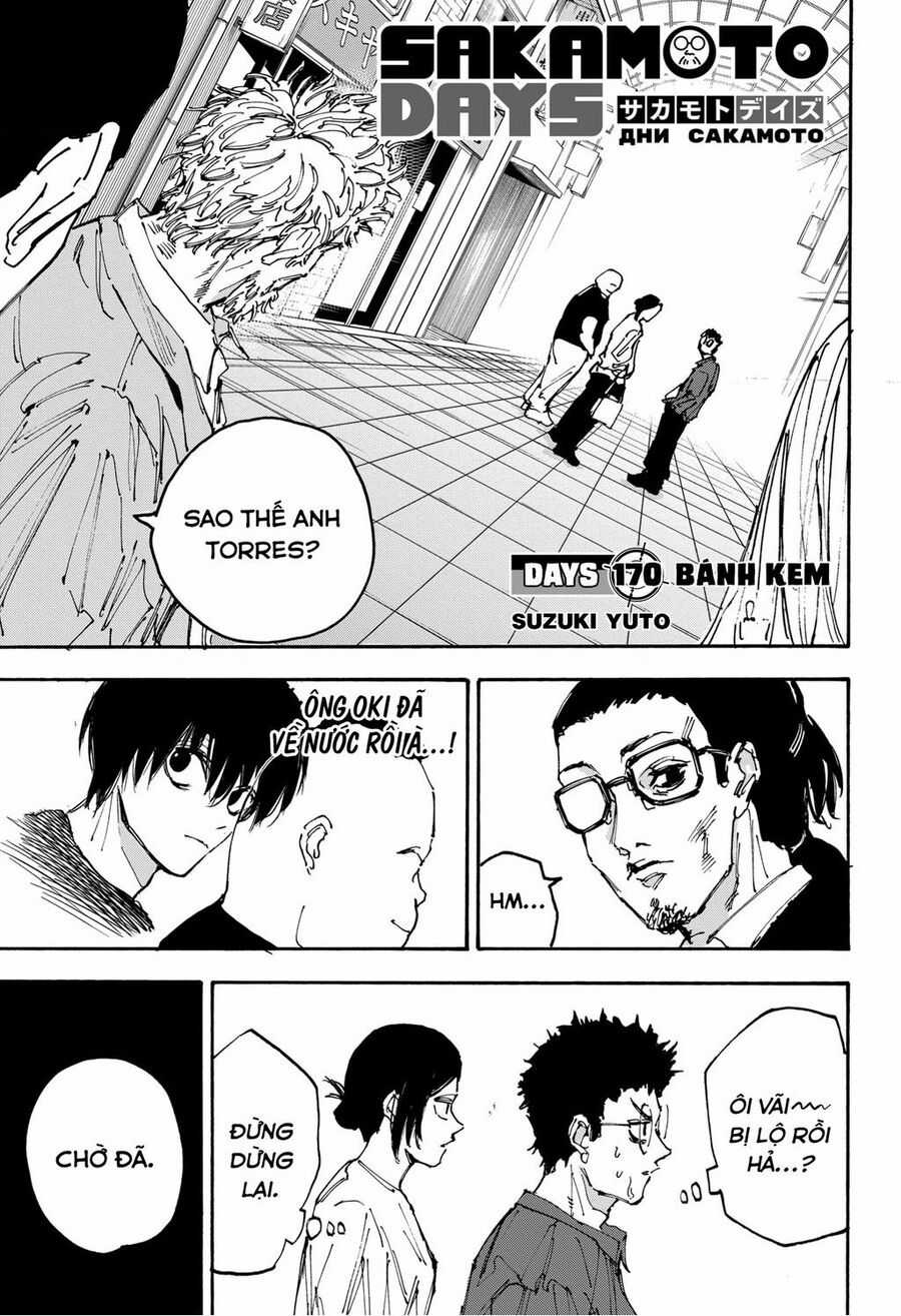 Sakamoto Days Chapter 170 trang 2