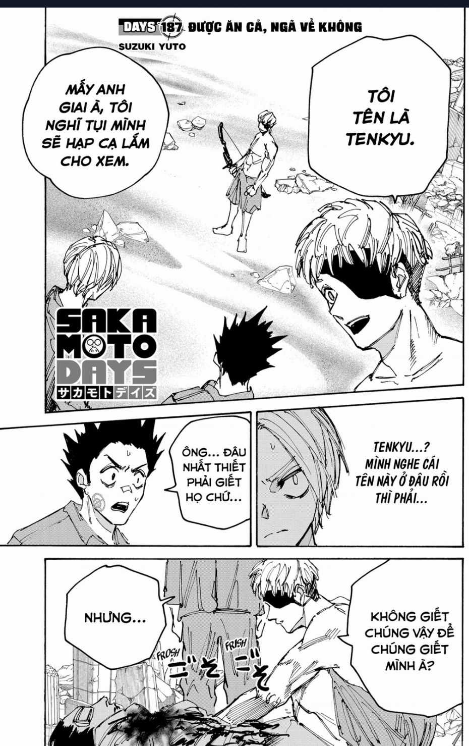 Sakamoto Days Chapter 187 trang 2
