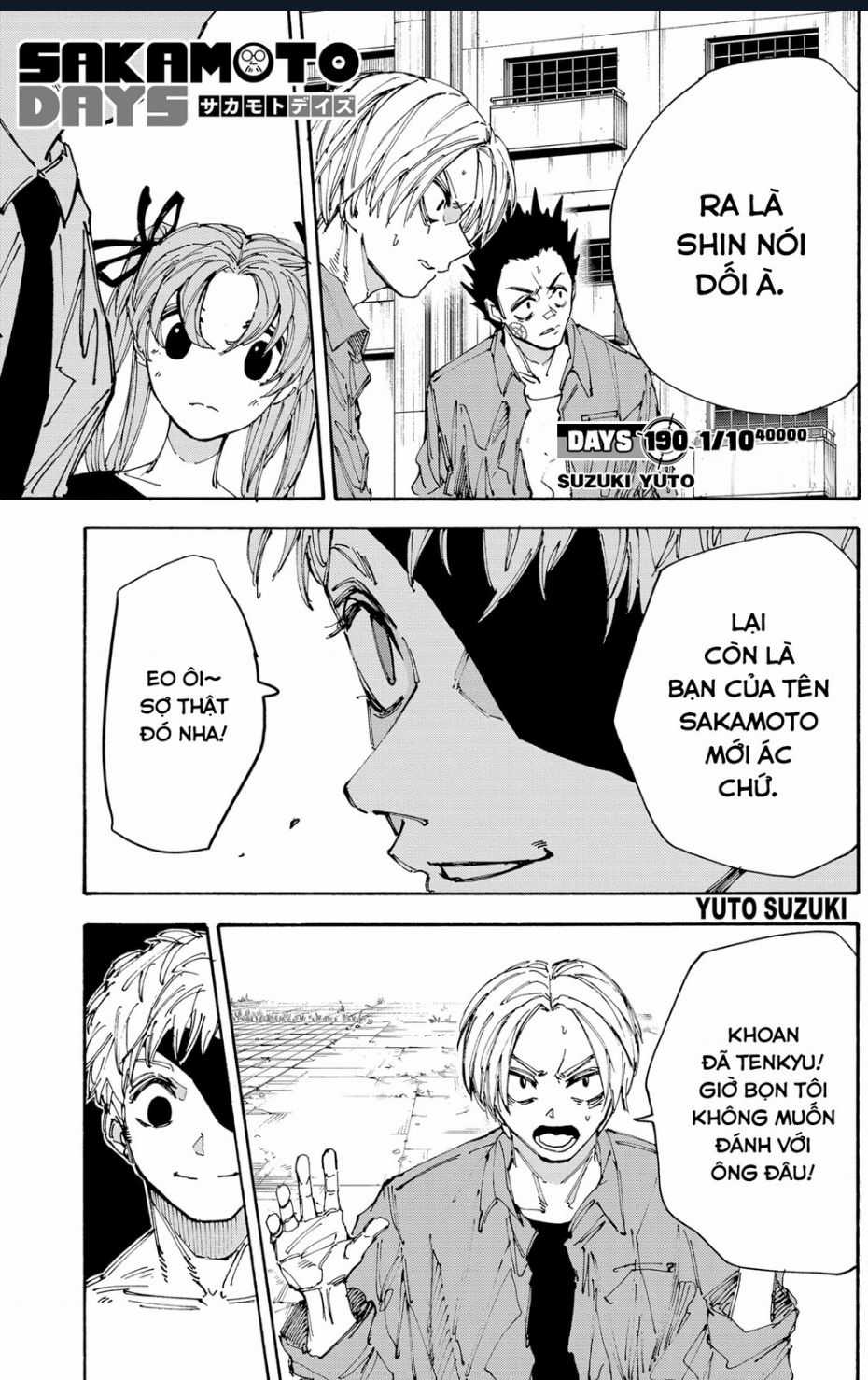 Sakamoto Days Chapter 190 trang 2