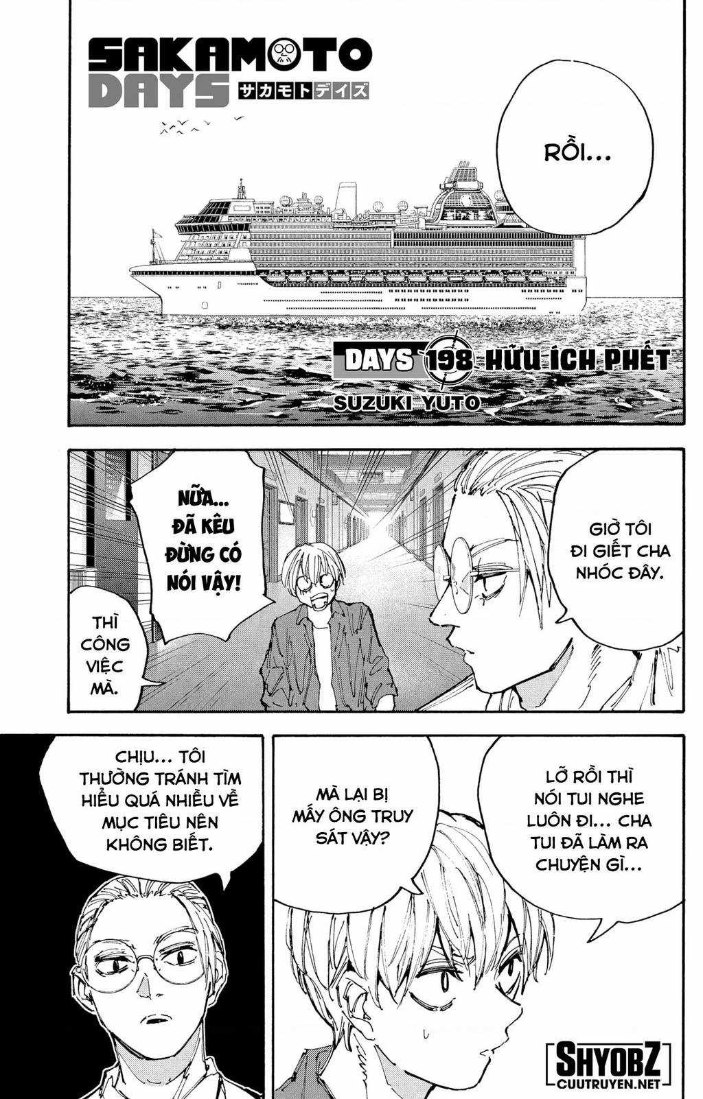 Sakamoto Days Chapter 198 trang 2