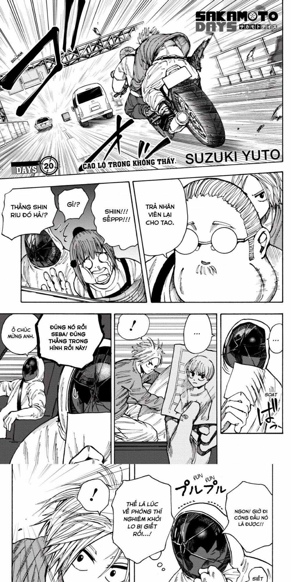Sakamoto Days Chapter 20 trang 0