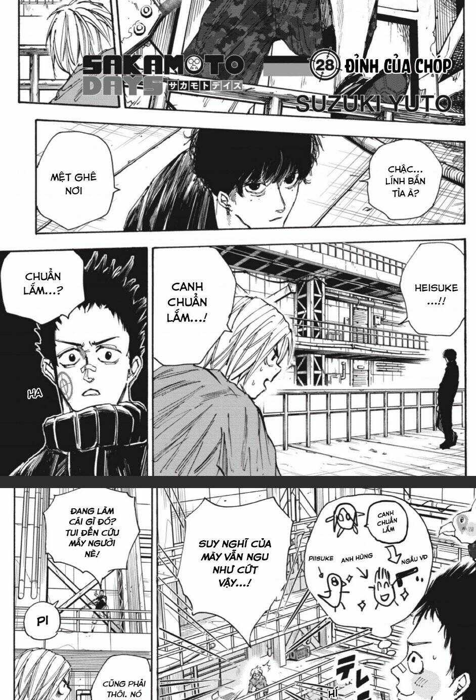 Sakamoto Days Chapter 28 trang 1