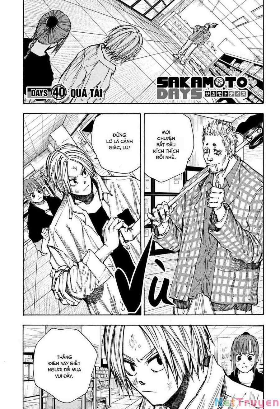 Sakamoto Days Chapter 40 trang 1