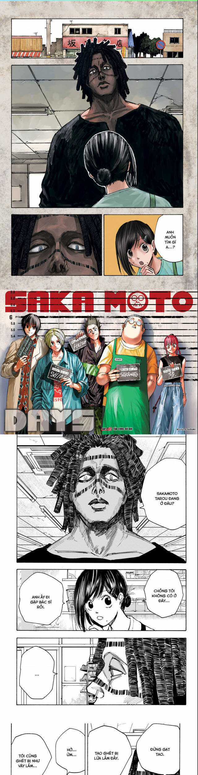 Sakamoto Days Chapter 45 trang 0