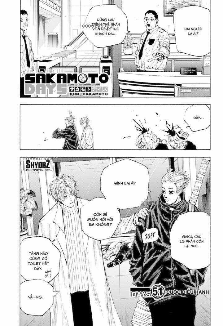 Sakamoto Days Chapter 51 trang 1