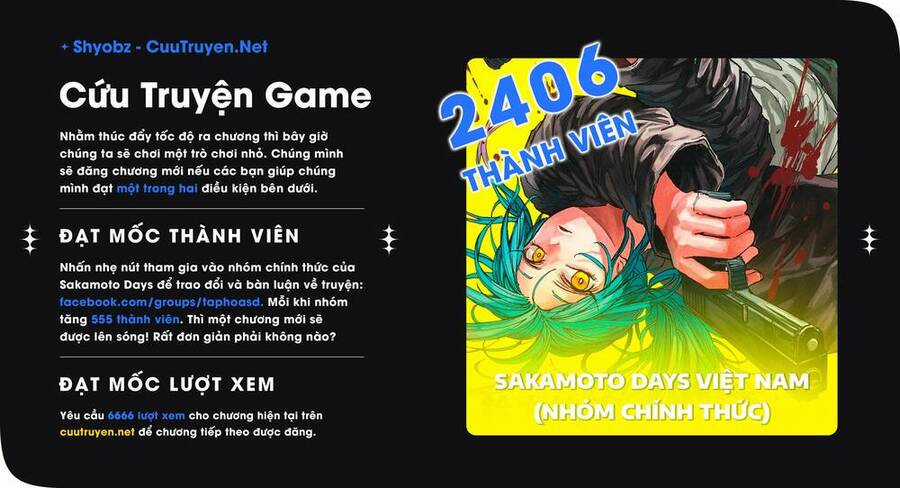 Sakamoto Days Chapter 80 trang 1