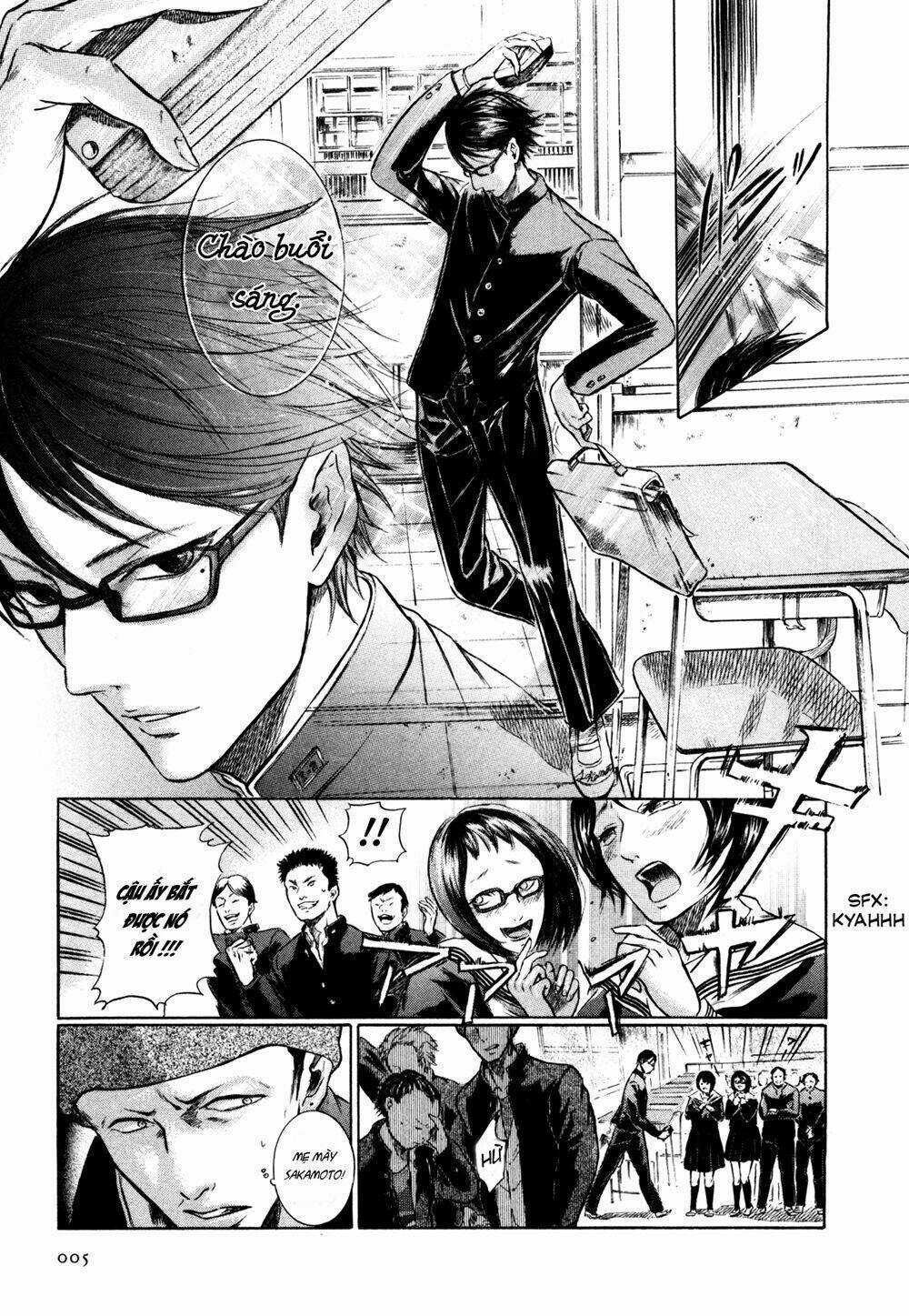 Sakamoto desu ga? Chapter 1 trang 8