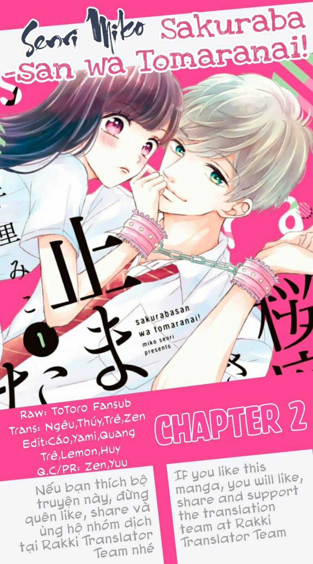 Sakuraba-San Wa Tomaranai! Chapter 2 trang 0